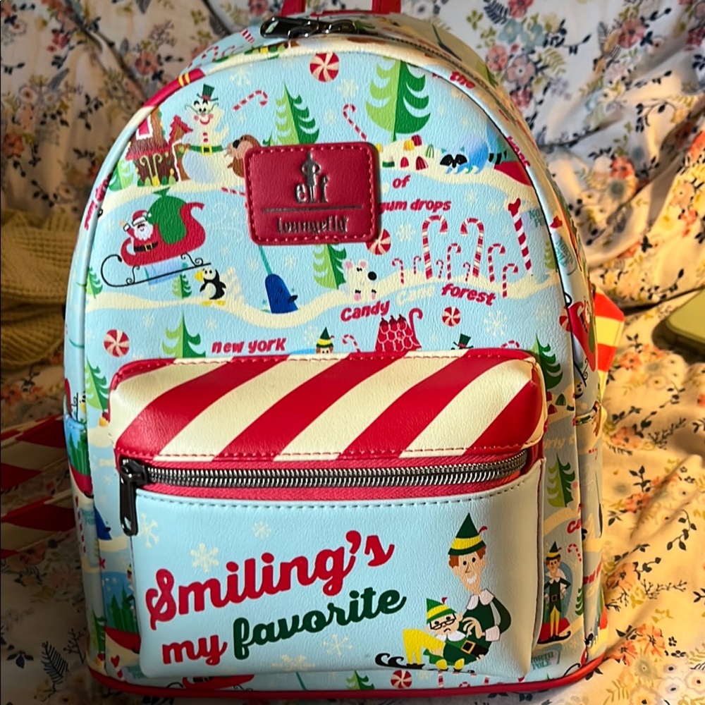 Loungefly ELF movie mini backpack